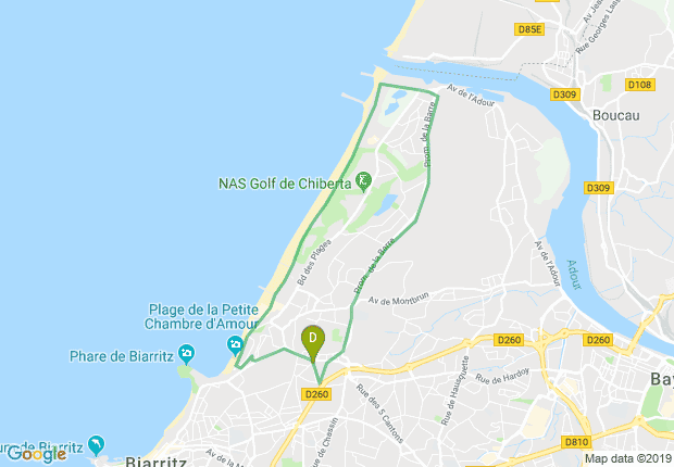 You are currently viewing Anglet google map