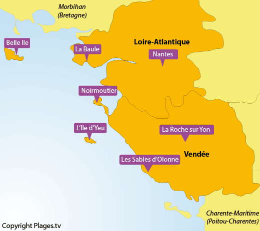 Quelle distance entre Nantes et la mer ?